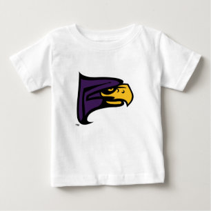 Camiseta Para Bebê Perfil de Mascote do Falcão do Hunter College