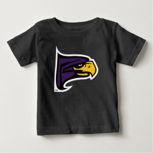 Camiseta Para Bebê Perfil do Mascote do Falcão do Hunter College