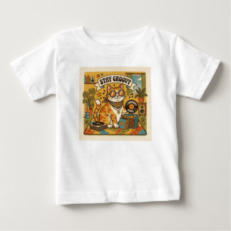 Camiseta Para Bebê PERMANECER NA MODA | Amante de Animais | Boêmia
