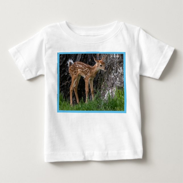 Camiseta Para Bebê Pernas Shaky (Frente)