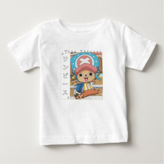 Camiseta Para Bebê Personagem de Anime Fofa de Rena com Remédio Verme