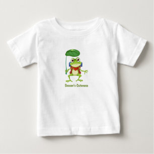 Camiseta Para Bebê Personagem Fofo Kawaii