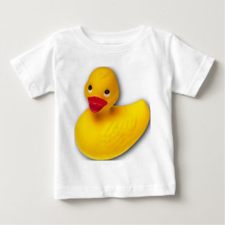 Camiseta Para Bebê Personalização de Borracha Ducky