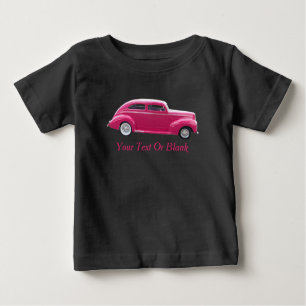 Camiseta Para Bebê Personalizado 1940 Famous American Make Sedan