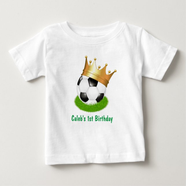 Camiseta Para Bebê Personalizado do Partido de primeiro aniversario d (Frente)