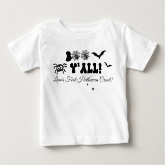 Camiseta Para Bebê Personalizado Primeiro Rastreio de Halloween!