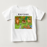 Personalizar Animais da Floresta de Cartoon