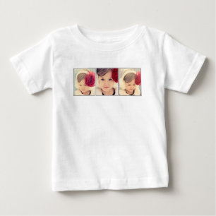 Camiseta Para Bebê Personalizar Substituir Fotos Imagens Crianças Cri