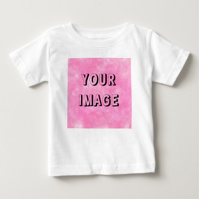 Camiseta Para Bebê Personalize Bebê (Frente)