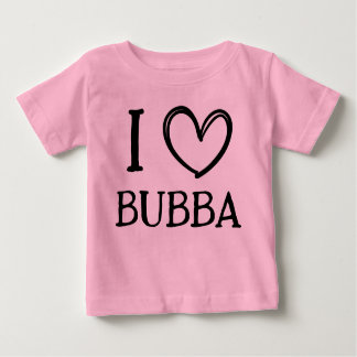 Camiseta Para Bebê Personalized "I ❤️ My (Name)" Baby/Toddler Gift