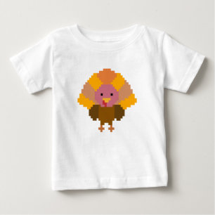Camiseta Para Bebê Peru - Arte Pixel