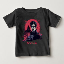 Camiseta Para Bebê Pesadelo Gótico