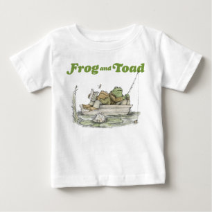 Camiseta Para Bebê Pesca do sapo e do sapo