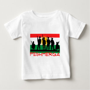 Camiseta Para Bebê Peshmergas