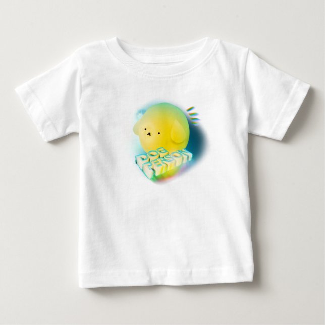 Camiseta Para Bebê Pessoa de Cachorro (Frente)
