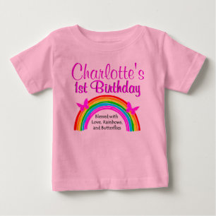 CAMISETA PARA BEBÊ PESSOA PERSONALIZADA DE 1º ANIVERSÁRIO