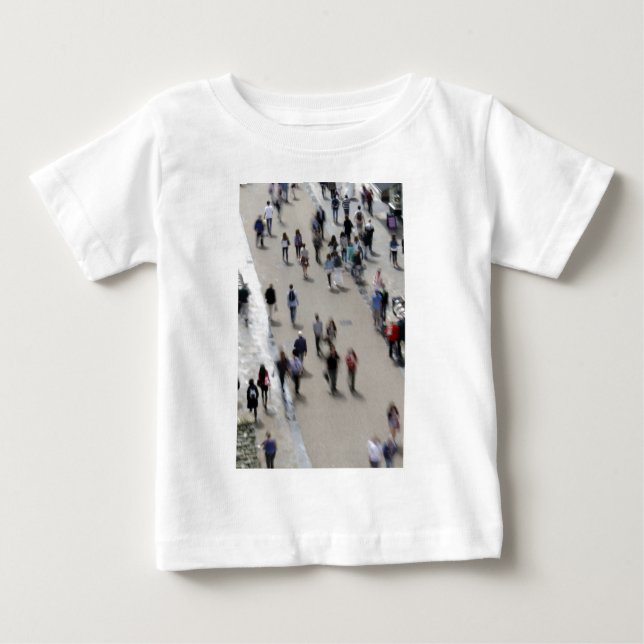 Camiseta Para Bebê Pessoas (Frente)