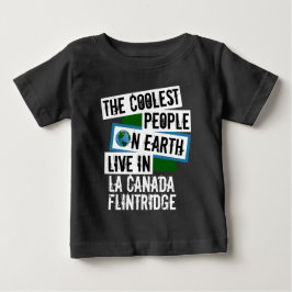 Camiseta Para Bebê Pessoas mais frias da Terra em La Canada Flintridg