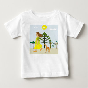 Camiseta Para Bebê Pet em viagem