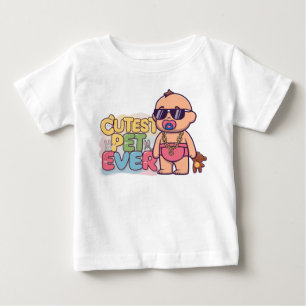 Camiseta Para Bebê Pet Mais Justo De Todos Os tempos