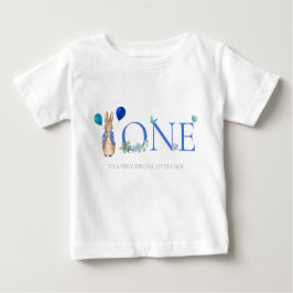Camiseta Para Bebê Peter, o primeiro aniversario do coelho