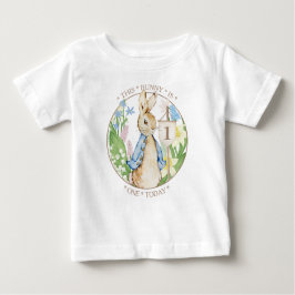 Camiseta Para Bebê "Peter o Rabbit Birthday Boy"