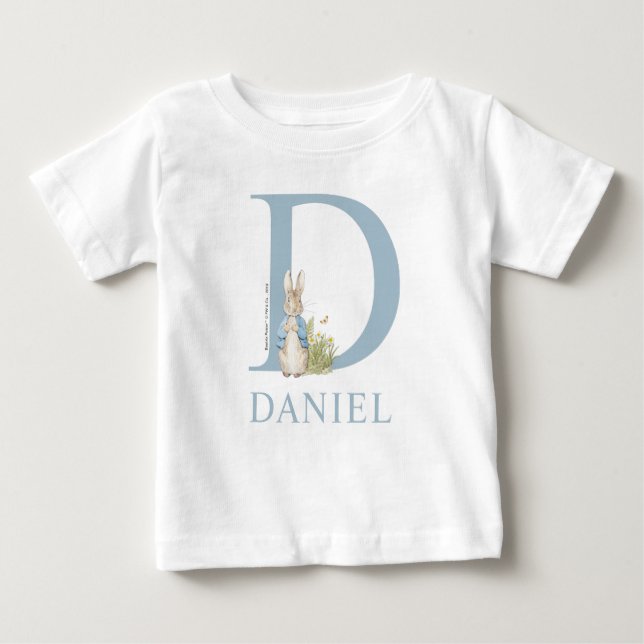 Camiseta Para Bebê Peter Rabbit| D é (Frente)
