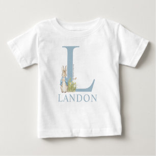 Camiseta Para Bebê Peter Rabbit L é