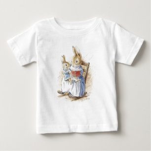 Camiseta Para Bebê Peter Rabbit (livro)
