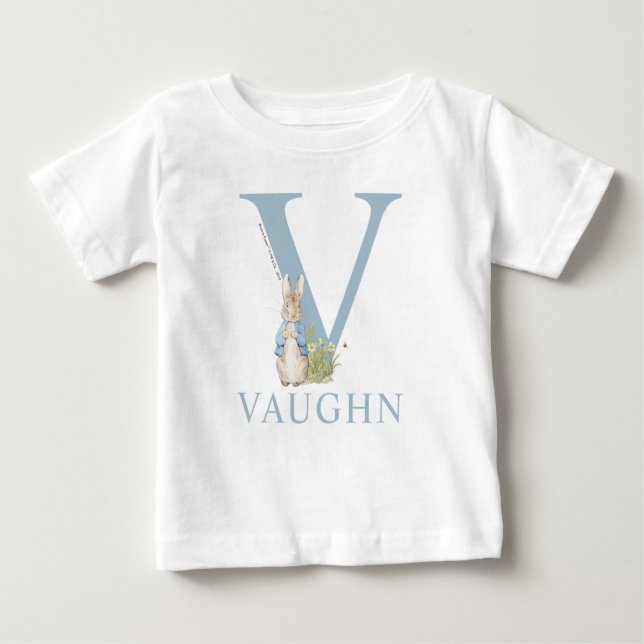 Camiseta Para Bebê Peter Rabbit| V é (Frente)