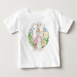 Camiseta Para Bebê Peter the Rabbit Birthday Girl