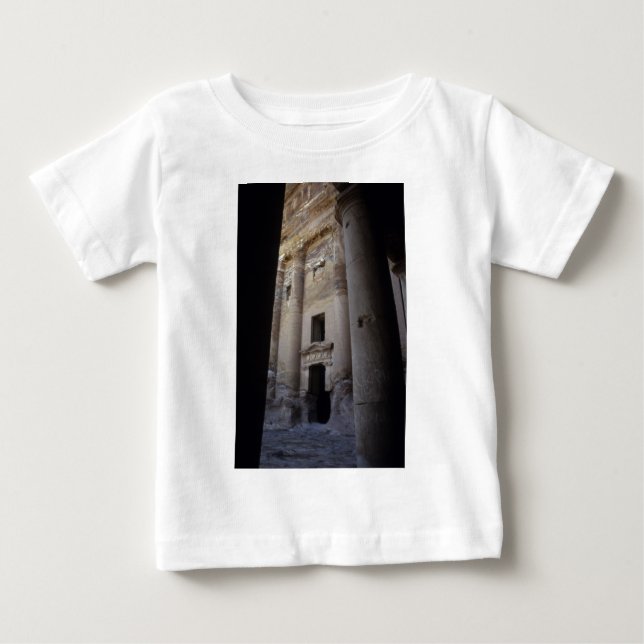 Camiseta Para Bebê Petra, Jordan. (Frente)