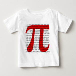 Camiseta Para Bebê pi