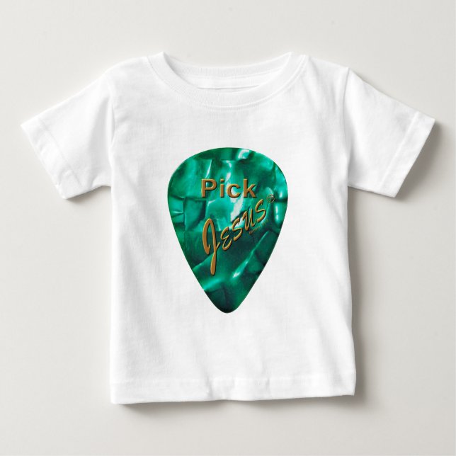 Camiseta Para Bebê Picareta Jesus (Frente)