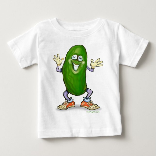 Camiseta Para Bebê Picle (Frente)