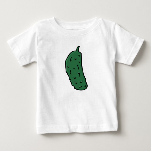 Camiseta Para Bebê Picles (Frente)