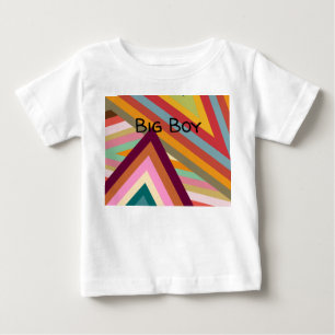 Camiseta Para Bebê Picos dos anos 70
