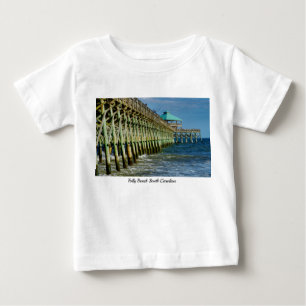 Camiseta Para Bebê Pier Fish Baby T-Shirt