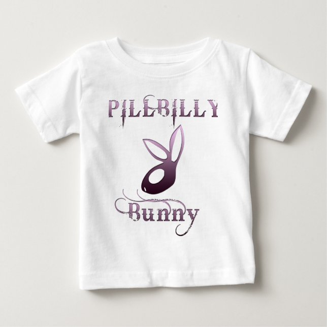 Camiseta Para Bebê PílulaBilly Bunny (Frente)