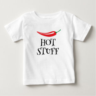 Camiseta Para Bebê Pimenta-pimenta-pimenta-pimenta-de-caiena vermelha