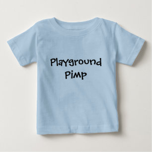 Camiseta Para Bebê Pimp Playground
