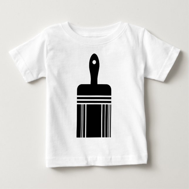 Camiseta Para Bebê Pincel 02 (Frente)