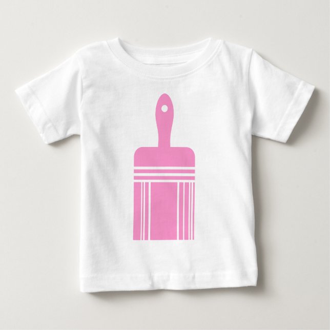 Camiseta Para Bebê Pincel 02 (Frente)