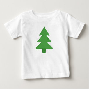 Camiseta Para Bebê Pine Tree