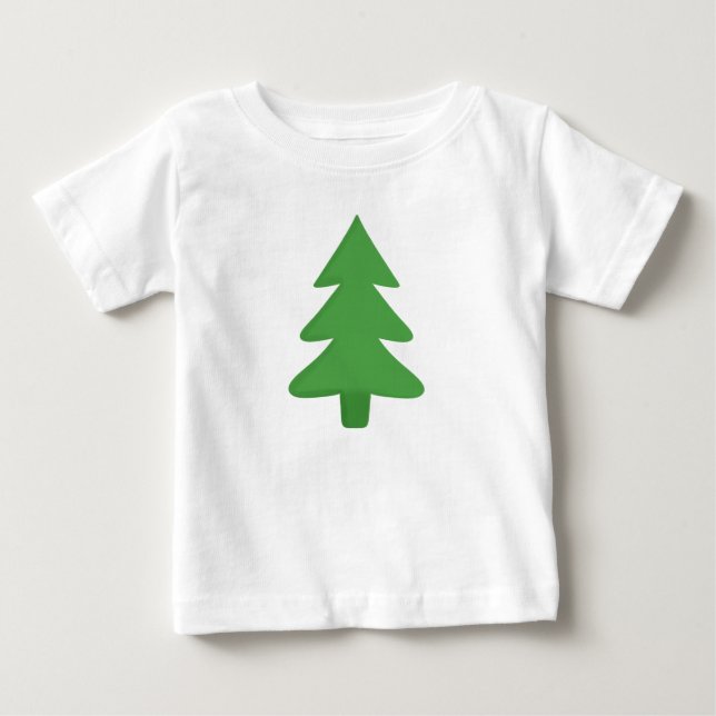 Camiseta Para Bebê Pine Tree (Frente)