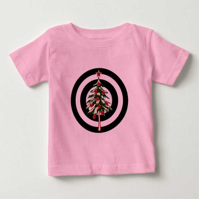 Camiseta Para Bebê Pine Tree (Frente)