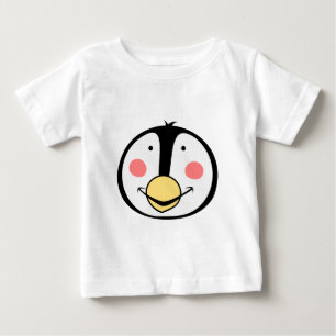 Camiseta Para Bebê Pinguim