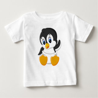 Camiseta Para Bebê Pinguim do bebê