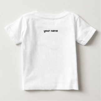 Camiseta Para Bebê Pinguim Fofo com Peixe