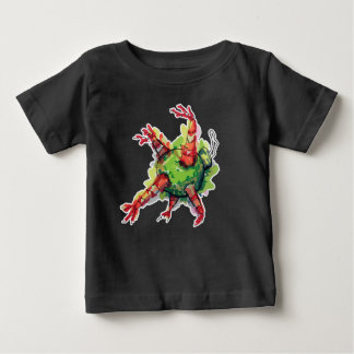 Camiseta Para Bebê Piniata de Natal